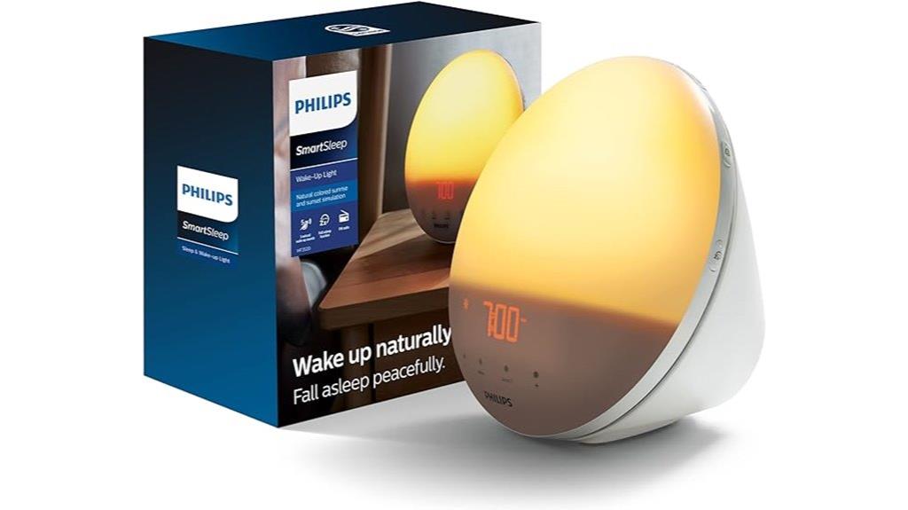 philips wake up light model
