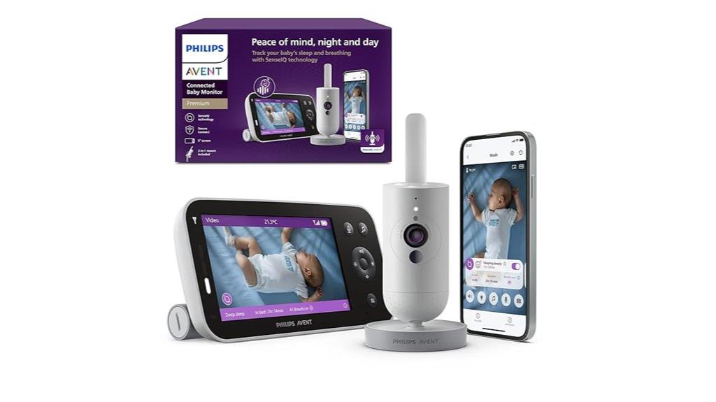 premium connected baby monitor