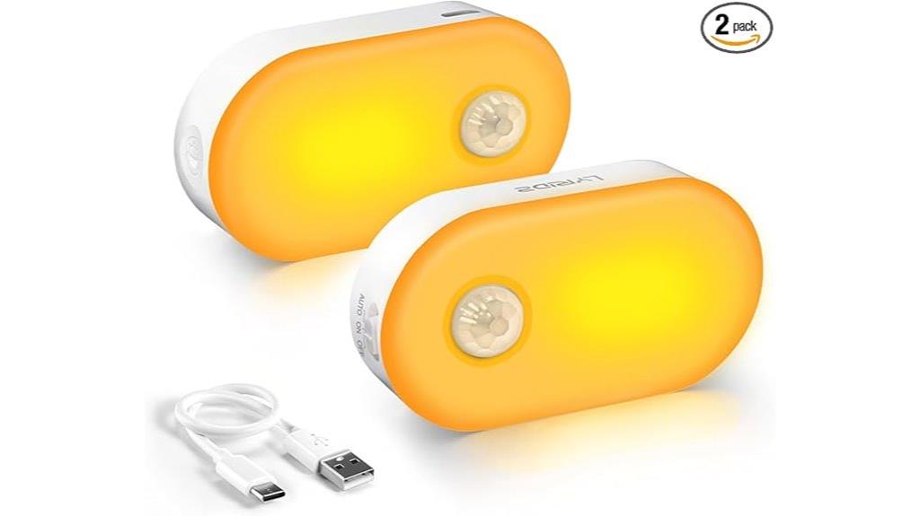 rechargeable motion night light