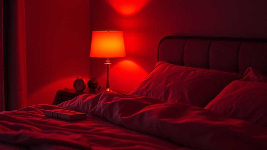 red light sleep lamps