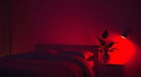red lights preserve melatonin