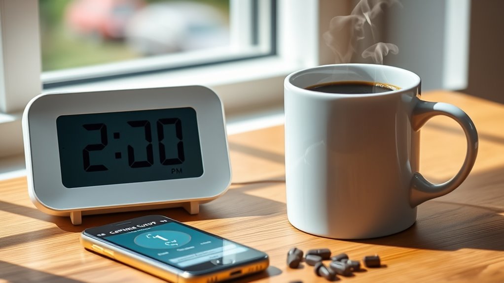 set your caffeine cutoff