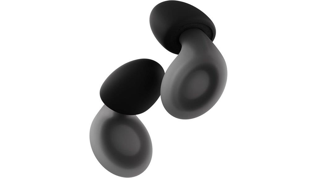 silicone memory foam earplugs