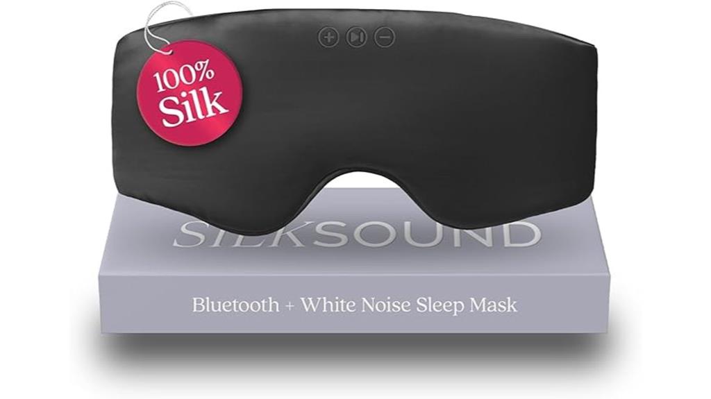 silk sleep mask bluetooth