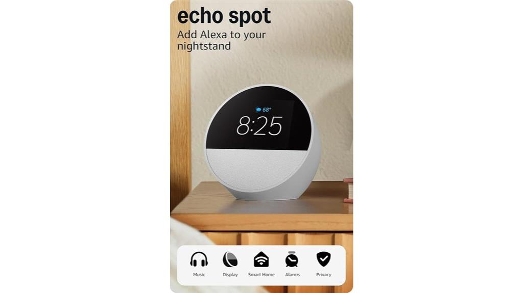 smart alarm clock with alexa