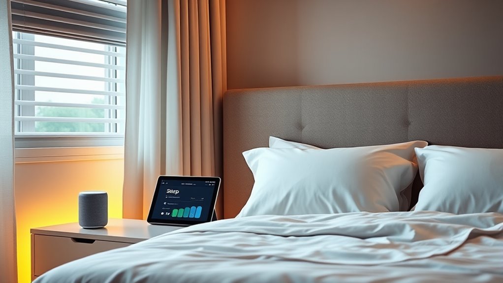 smart sleep environment setup