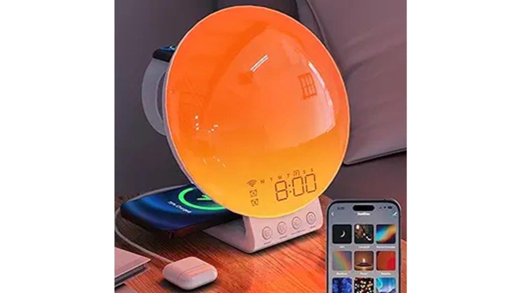 smart sunrise alarm clock