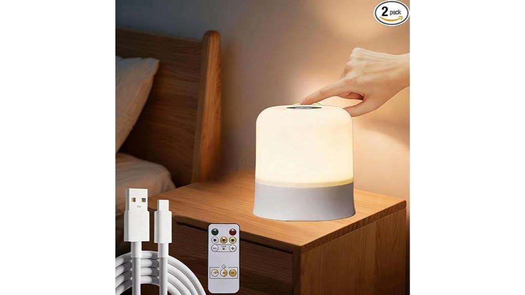 soft glowing egg lamp