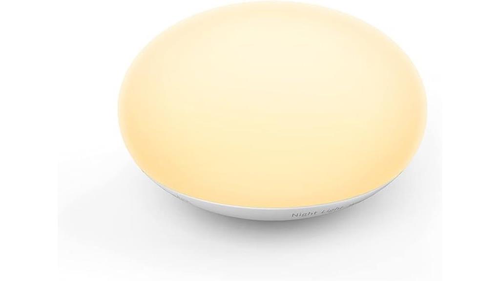 soft silicone baby night light