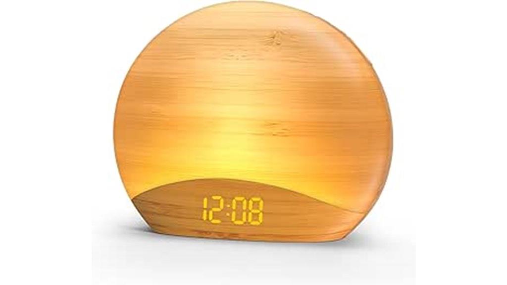 sunrise alarm bluetooth radio