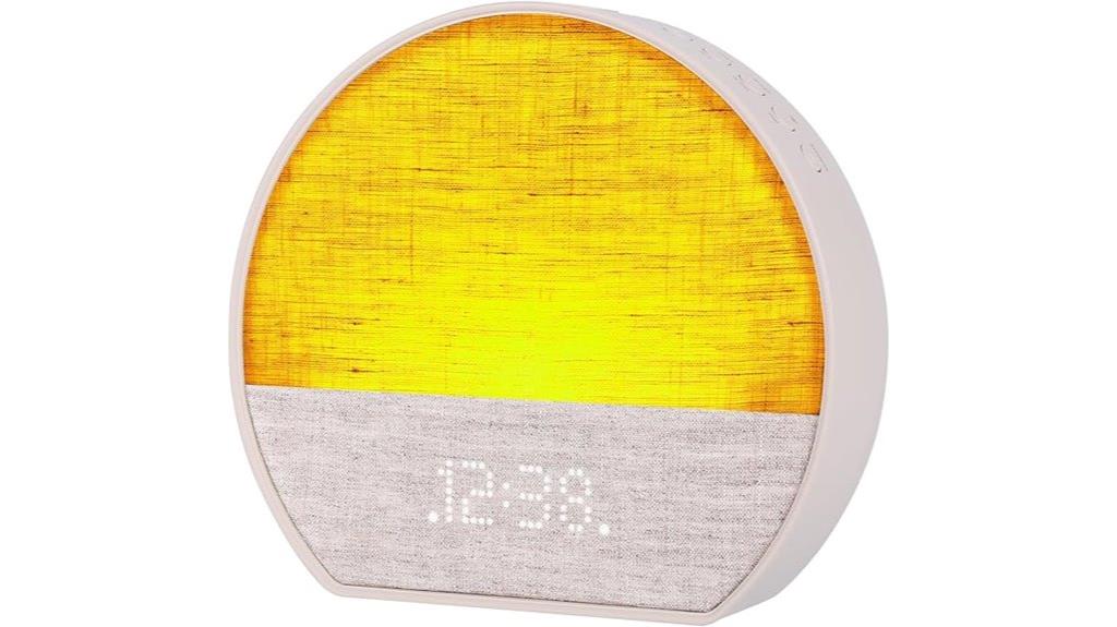 sunrise alarm bluetooth speaker