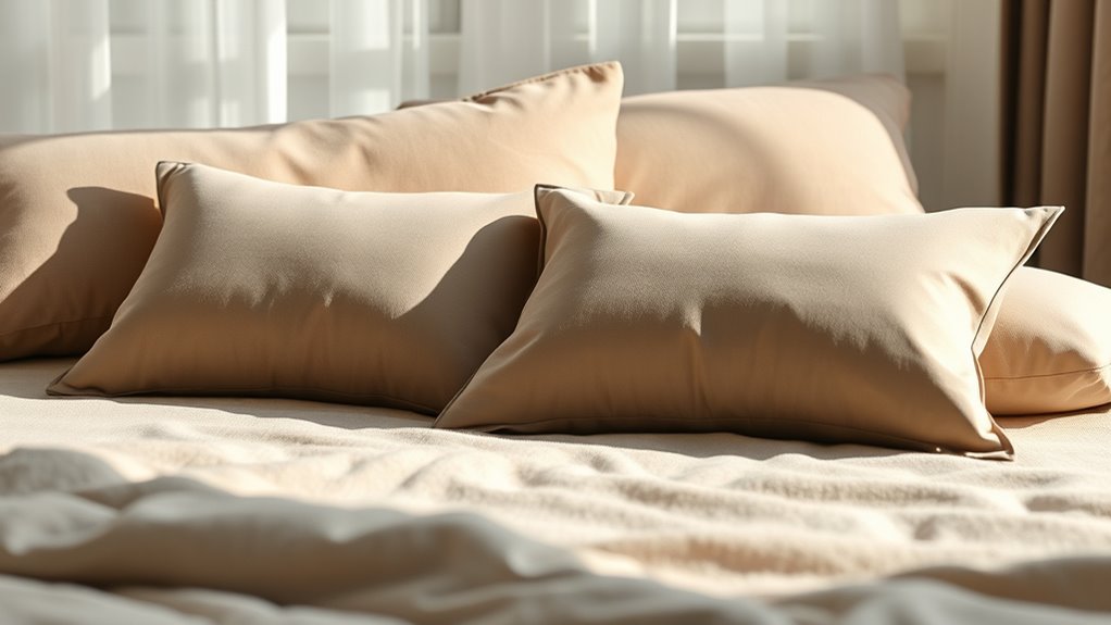 supportive low profile pillows