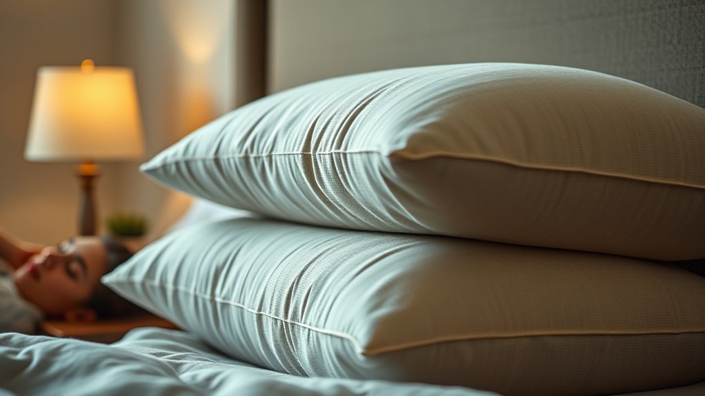 taller pillows reduce snoring