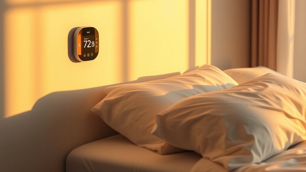 temperature influences restorative sleep