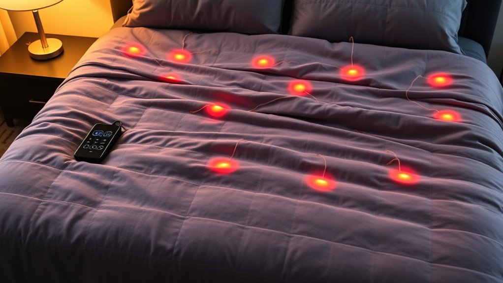 top dual control king blankets