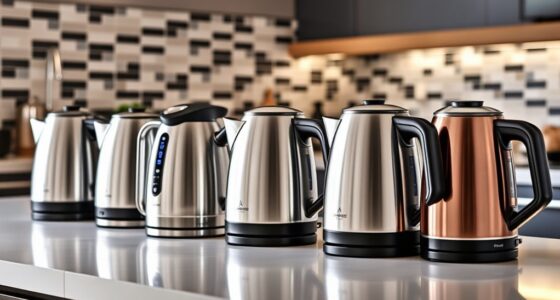 top electric kettles with temp
