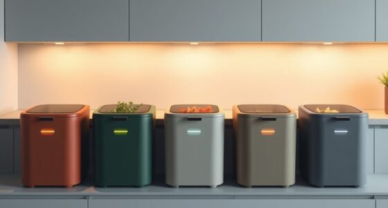 top electric kitchen compost bins