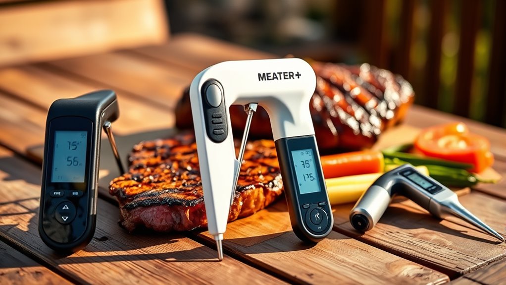 top grilling meat thermometers