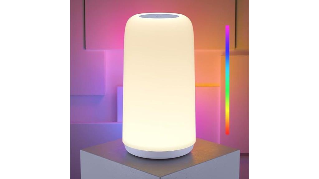 touch activated small led lamp