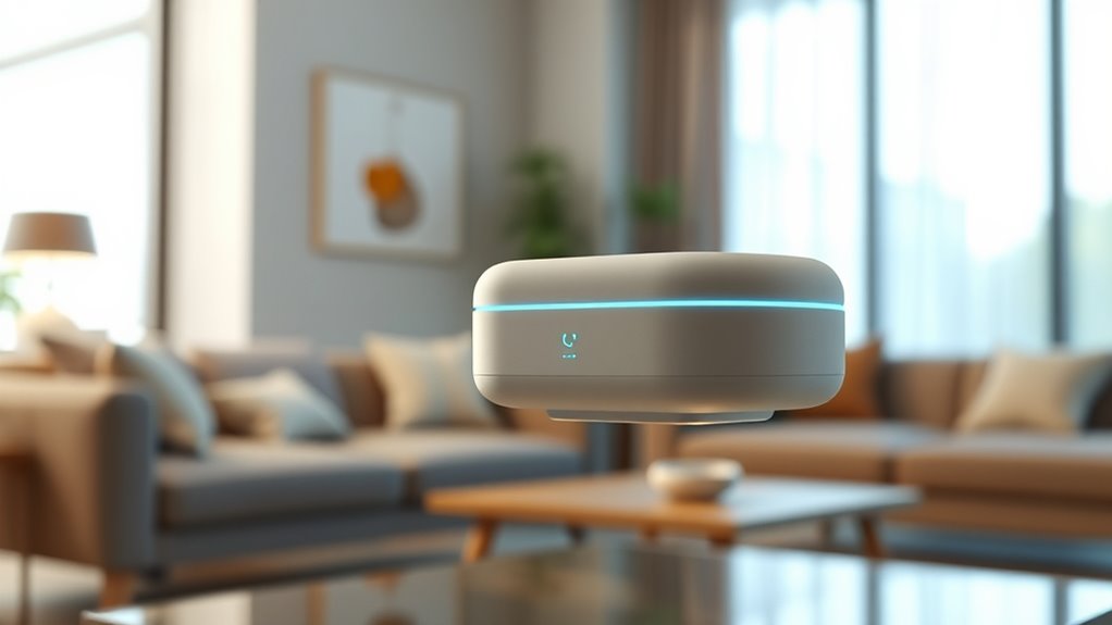 touchless white noise control