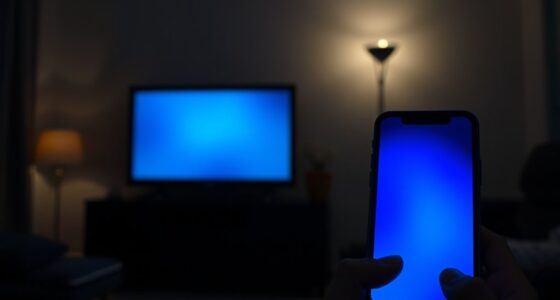 tvs versus phones brightness