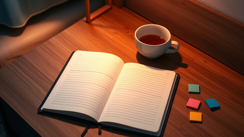 unloading worries promotes restful sleep