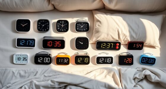 vibrating bed alarm clocks