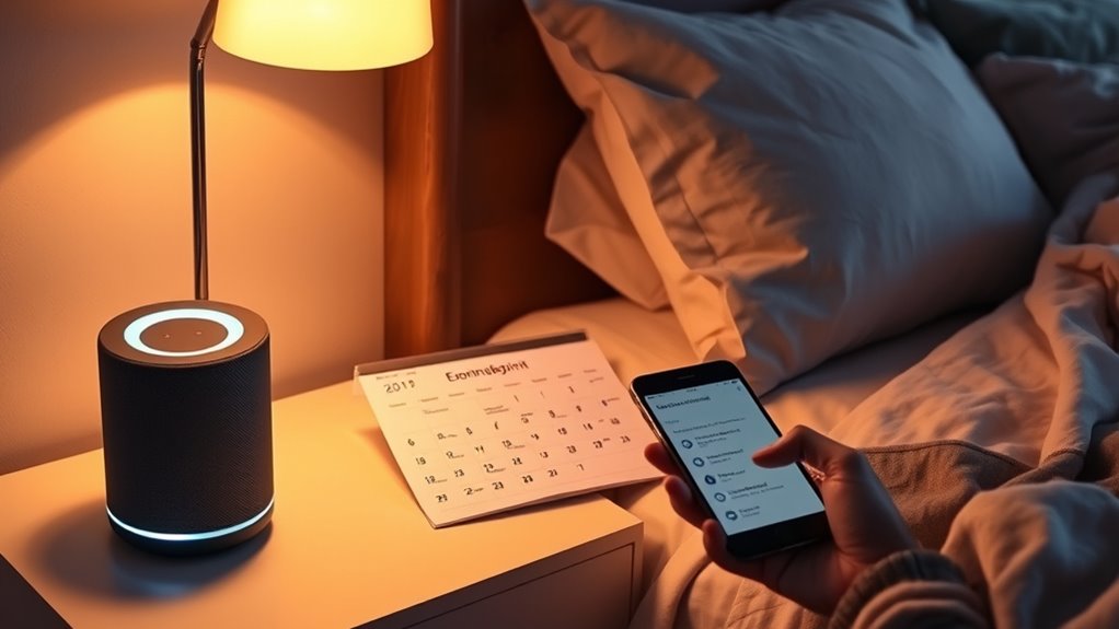 voice controlled routine customization