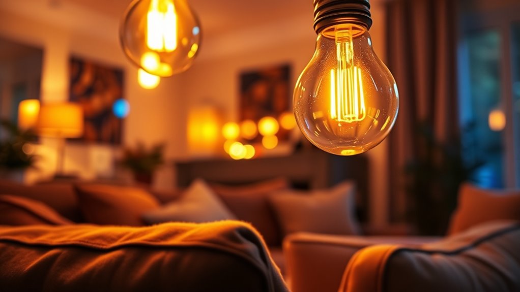 warm bulbs emit sleep disrupting blue