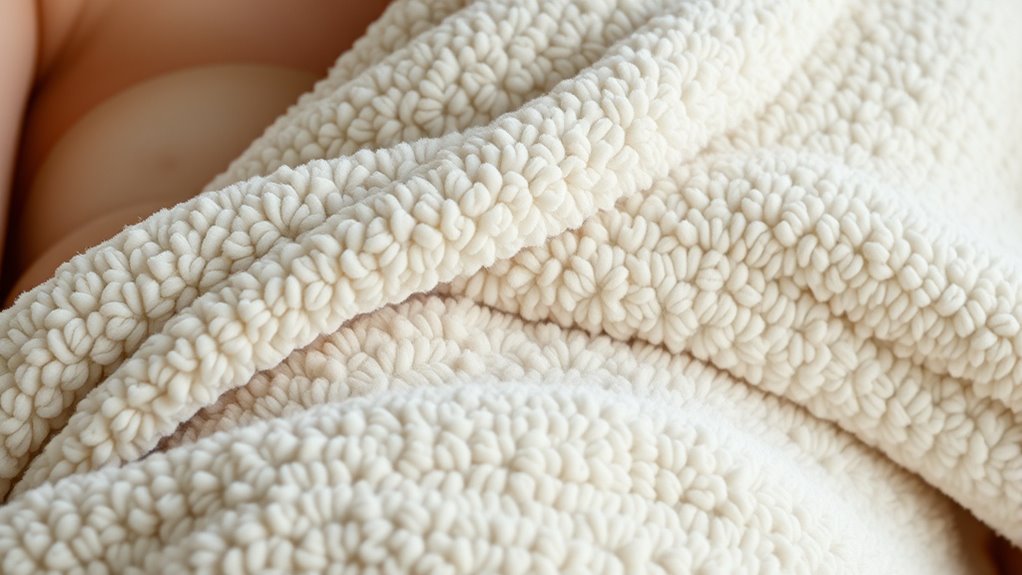 weighted blanket mimics hug