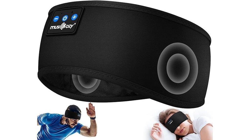 wireless headband sleep headphones