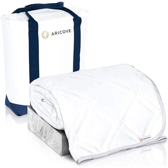 Aricove 15lb Cooling Weighted Blanket Full/Queen