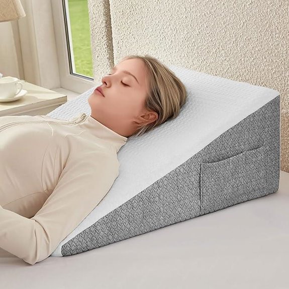 Wedge Pillow for Sleeping & Resting 24x24x10