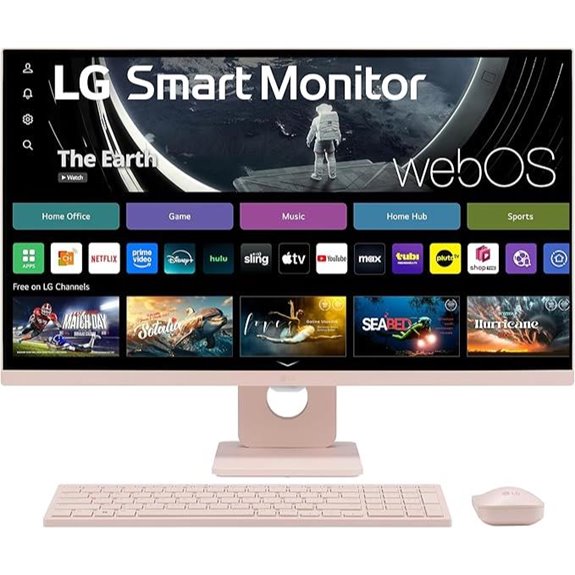 LG 27-inch FHD Smart Monitor with Streaming TV