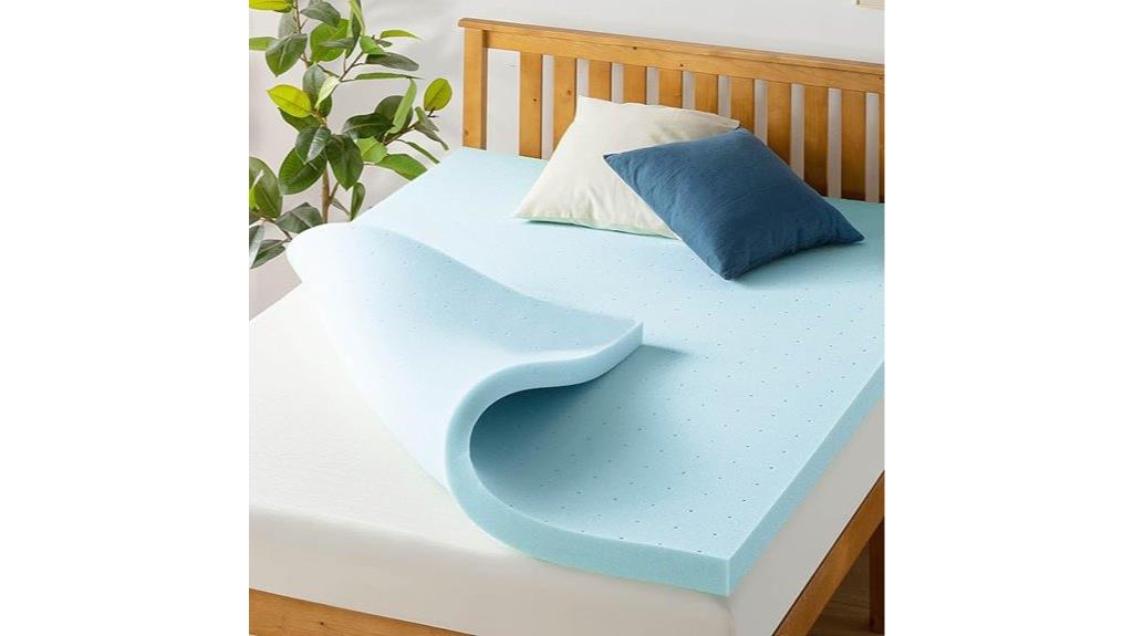 3 inch ventilated memory foam