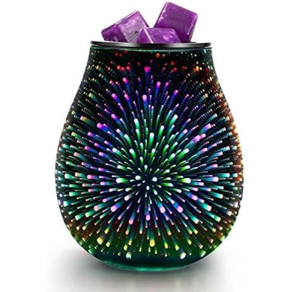 3D Electric Wax Warmer with LED Night Light