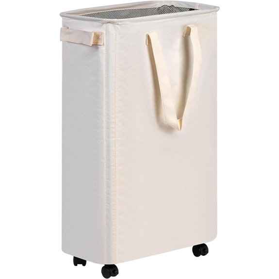 efluky 60L Rolling Laundry Hamper with Wheels