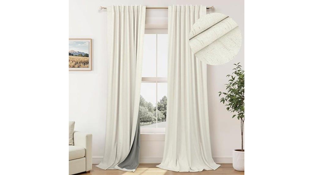 96 inch bedroom blackout curtains