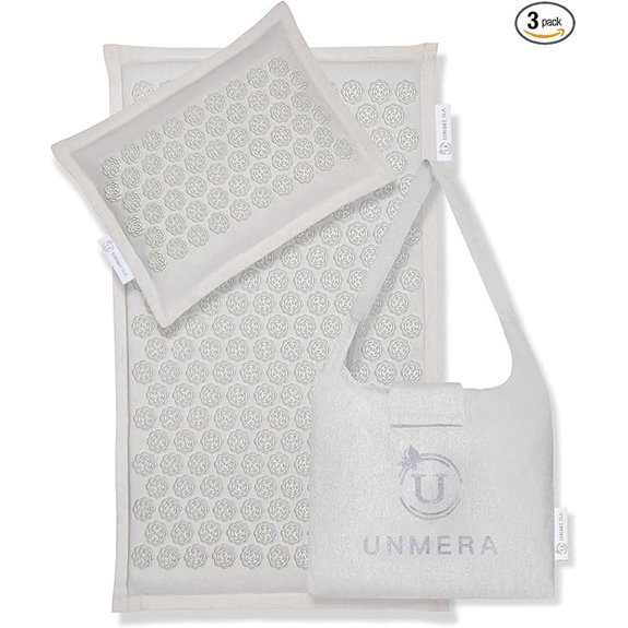 UNMERA Acupressure Mat & Pillow Set for Pain Relief