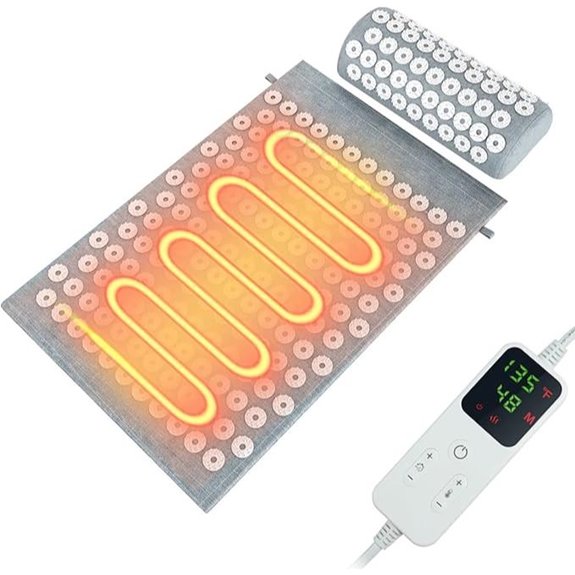 AICNLY Acupuncture Heating Mat for Pain Relief