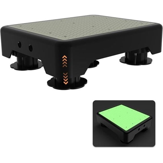 Adjustable Noctilucent Step Stool for Adults and Kids
