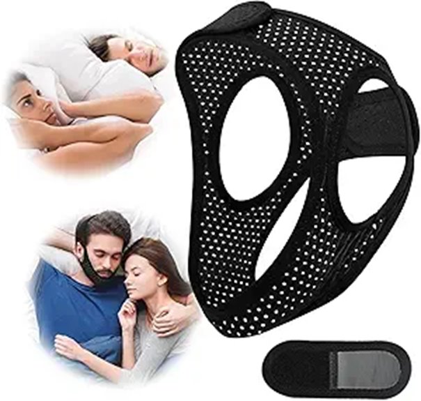 Adjustable Breathable Chin Strap for Snoring Relief