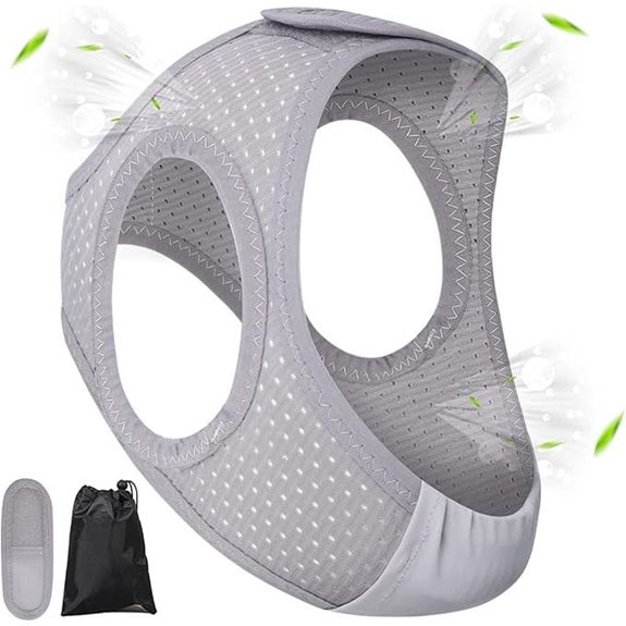 Forzacx Adjustable Breathable Snoring Chin Strap