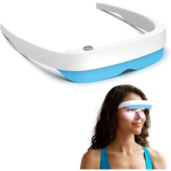 Light Therapy Glasses with Adjustable Brightness