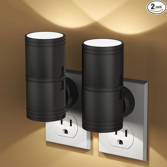 Dimmable Wall Night Lights (2 Pack)