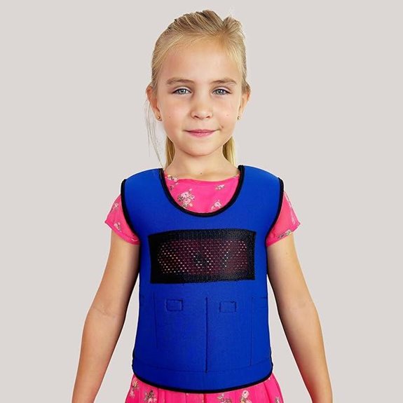 Kids Weighted Sensory Vest with Adjustable Weights