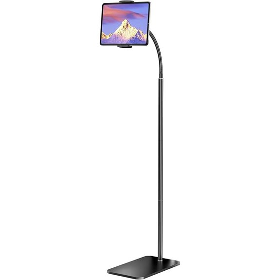 adjustable metal tablet stand