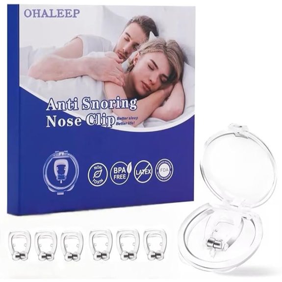 Adjustable Magnet Snore Stopper Nose Clip