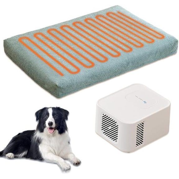 Heating & Cooling Pet Bed with Washable Water Pad