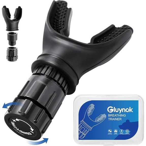 Portable Respiratory Trainer with Adjustable Resistance